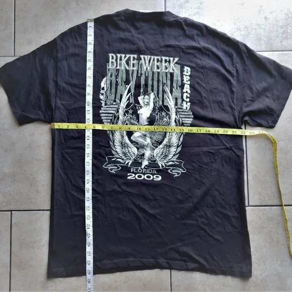 90's vintage BIKE WEEK tshirt バイク Tシャツ Vintage 90s Iron Horse Saloon Bike Week 1996 Graphic T Shirt XL